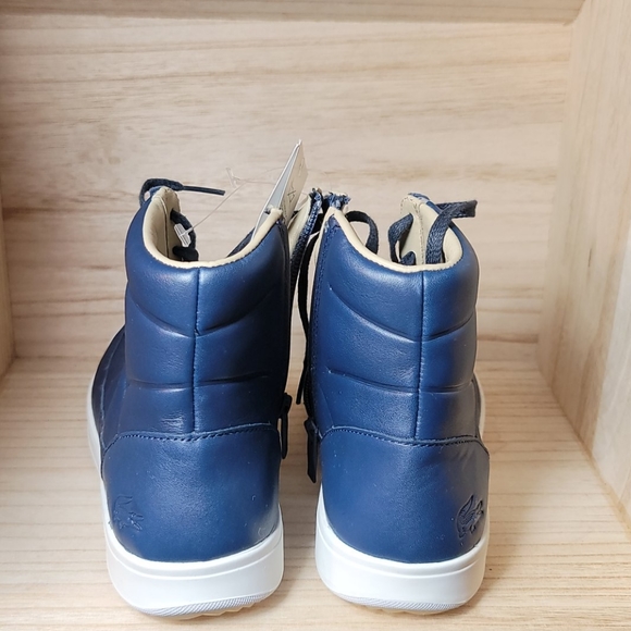 LACOSTE Explorateur Calf Leather High Top Shoes - Picture 6 of 11